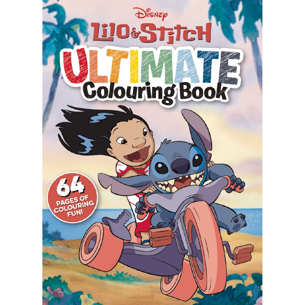 Disney Lilo & Stitch: Ultimate Colouring Book | The Warehouse