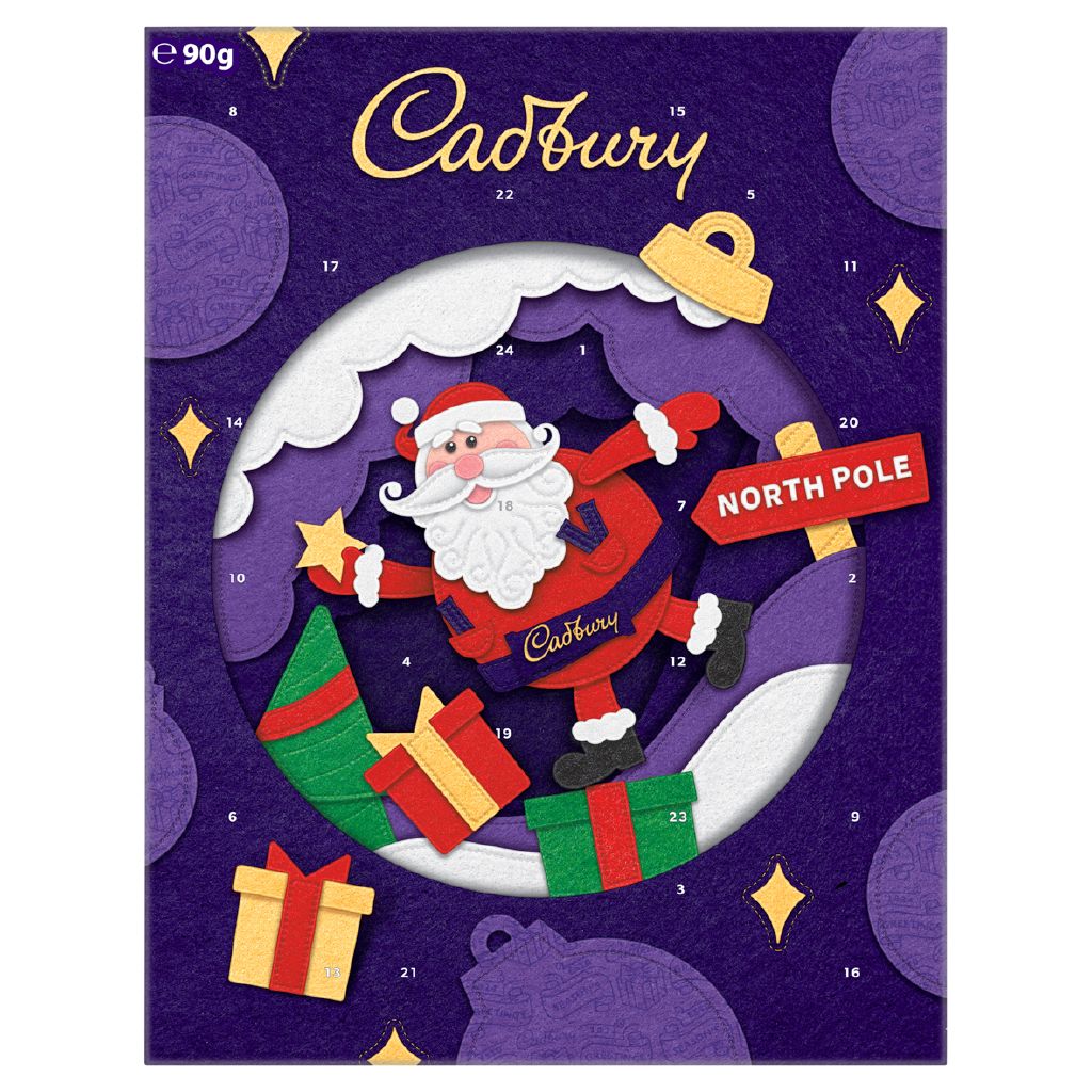 Cadbury Advent Calendar 90g The Warehouse