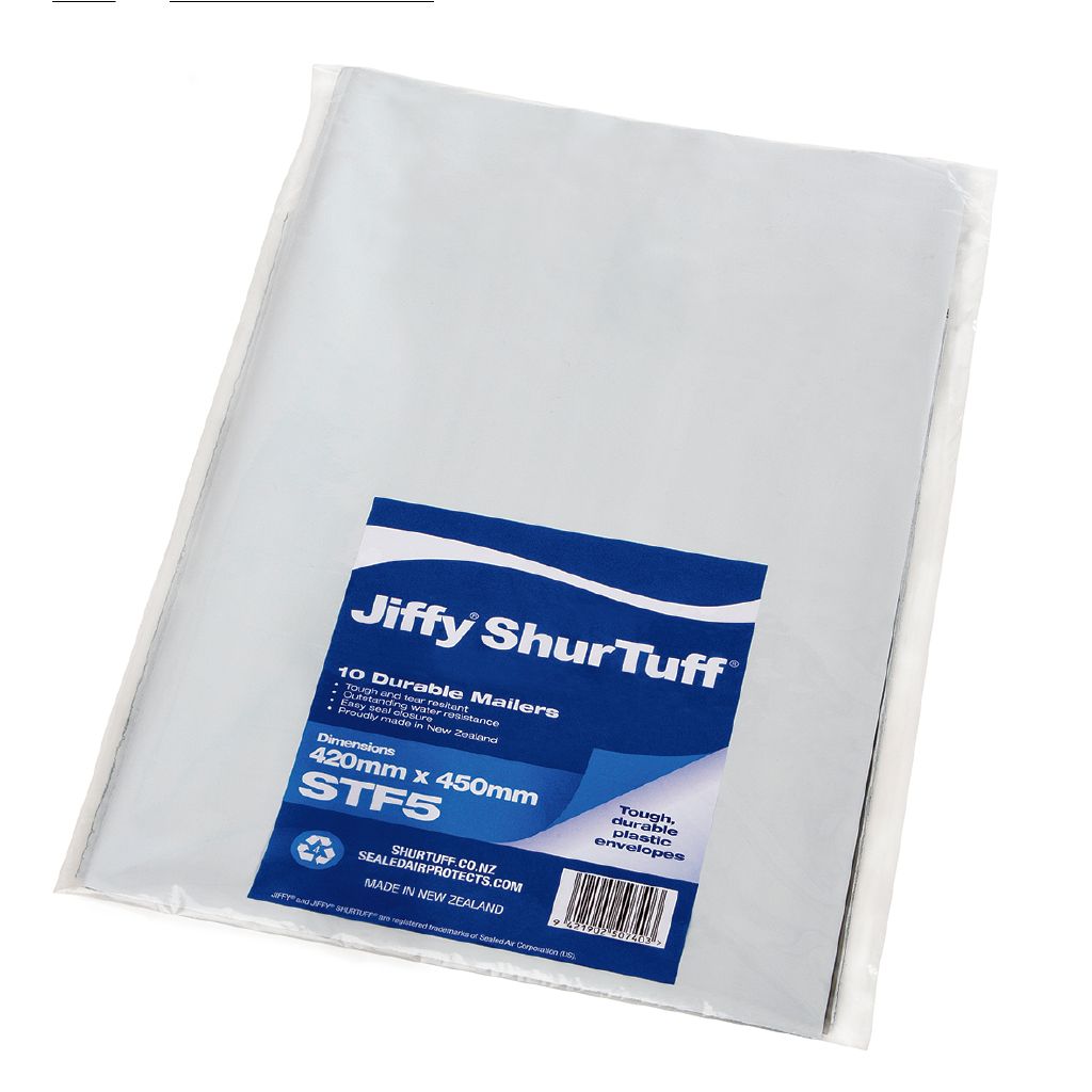 Jiffy Shurtuff ST5 420mm x 450mm 500 Pack The Warehouse