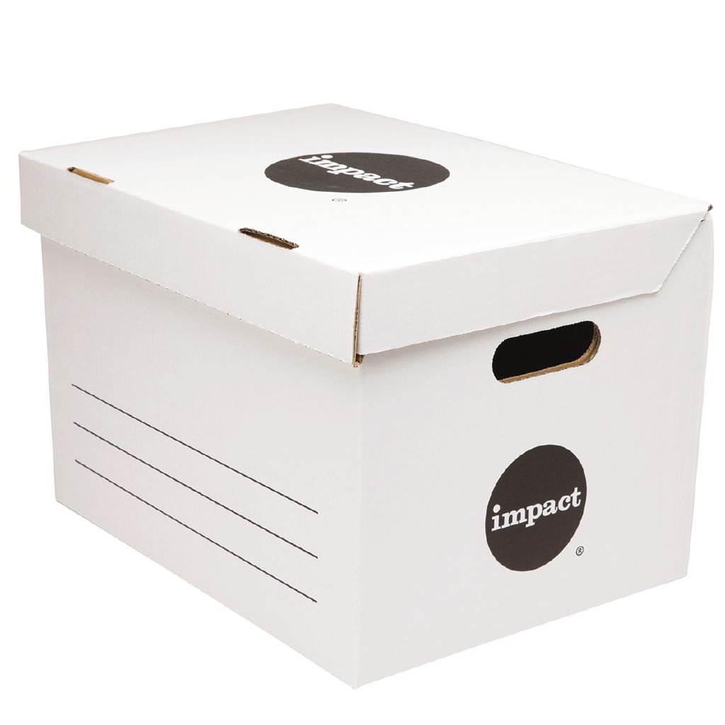 Impact Archive Box White