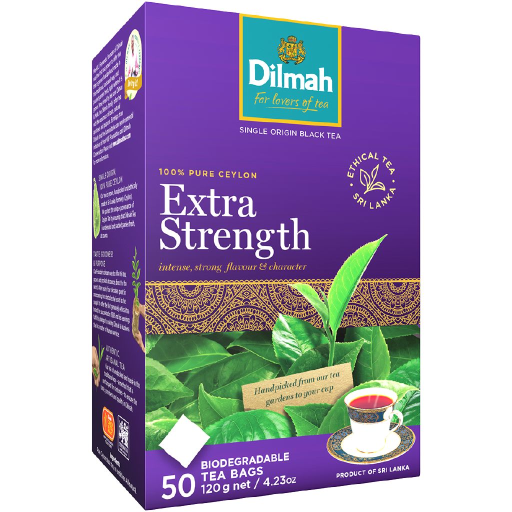 Dilmah Extra Strength Black Teabags 50 Bags The Warehouse