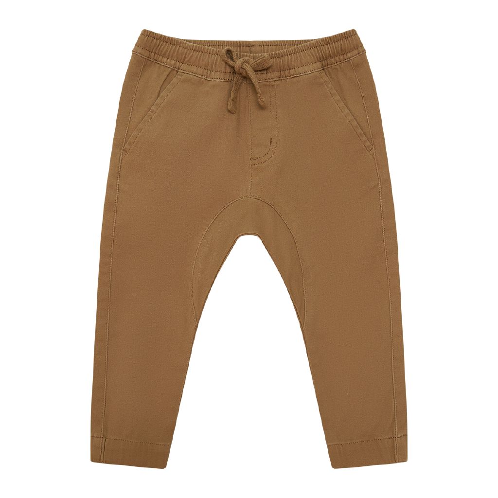 Young Original Toddler Plain Chino Pants Brown Mid The Warehouse