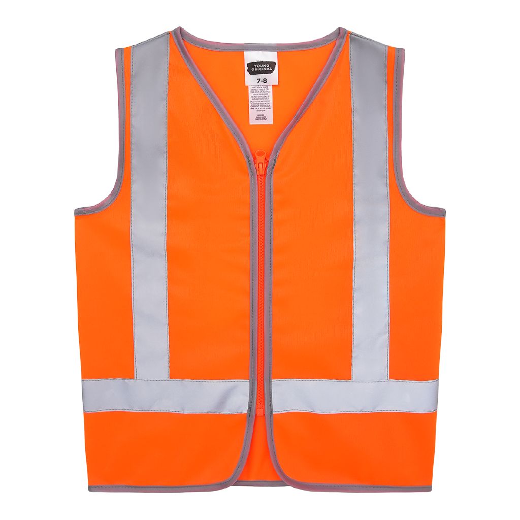 JB's Wear Hi-Vis Safety Day Vest in fluoro colours