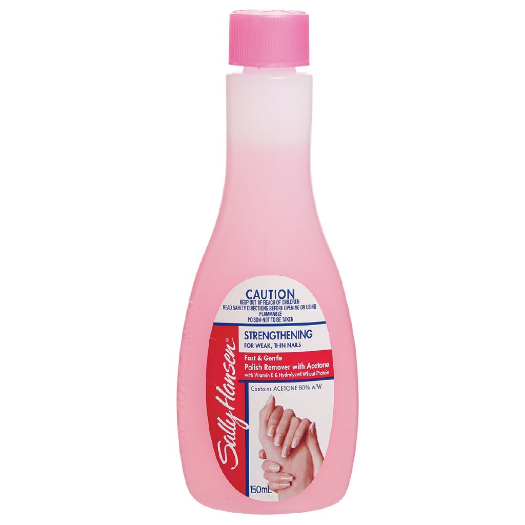Sally Hansen Strengthening Nail Polish Remover 150ml The Warehouse