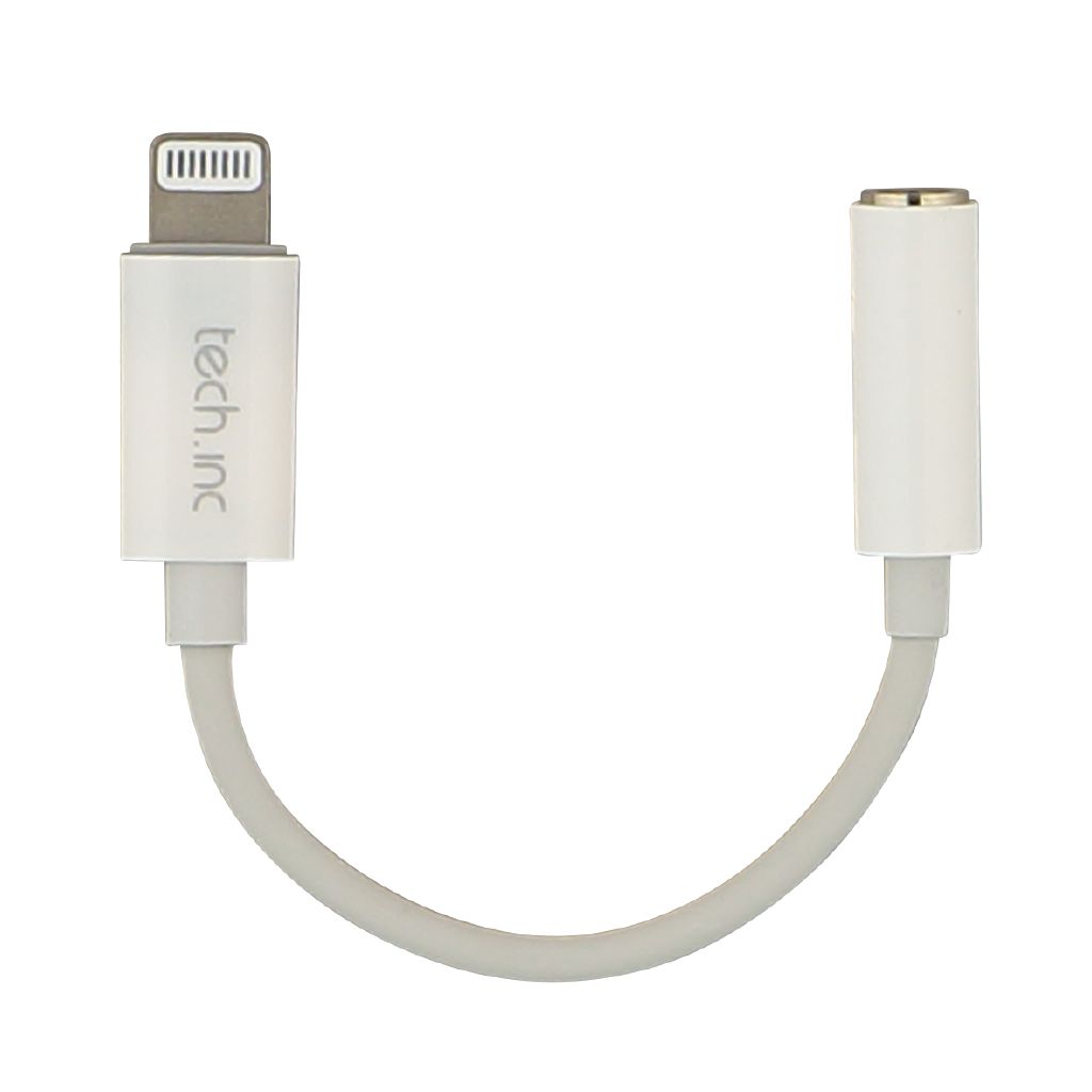 Tech.Inc Lightning to 3.5mm Adapter The Warehouse