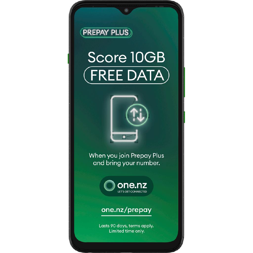 One NZ Smart V25 Locked 4G with One NZ SIM Black