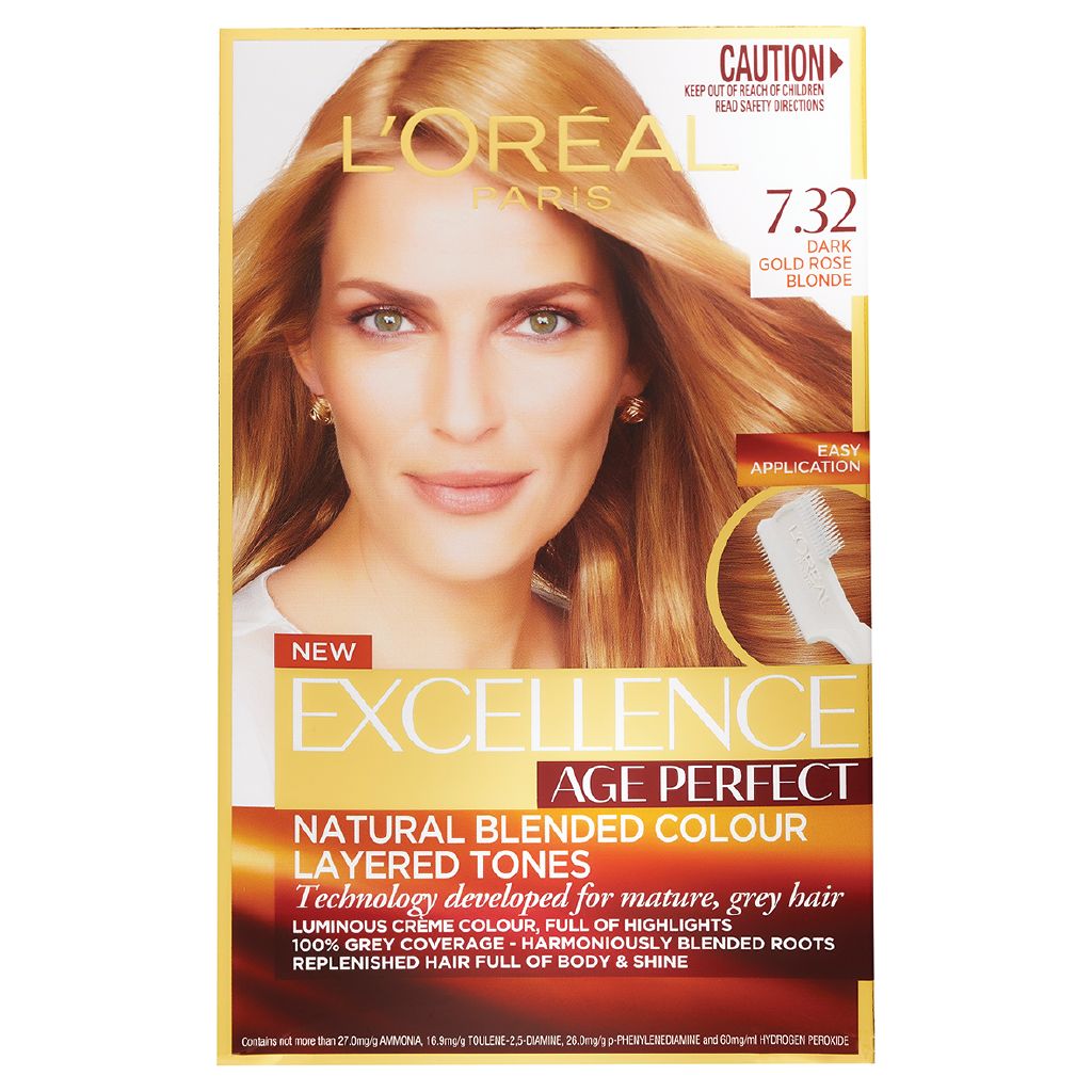 L'Oreal Paris Excellence Age Perfect Dark Gold Rose Blonde