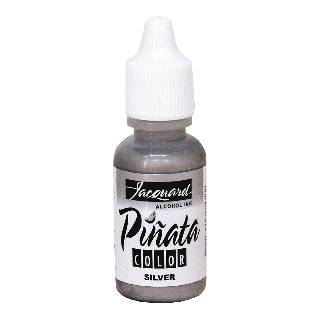Jacquard Pinata Alcohol Ink 14.79ml Silver | The Warehouse