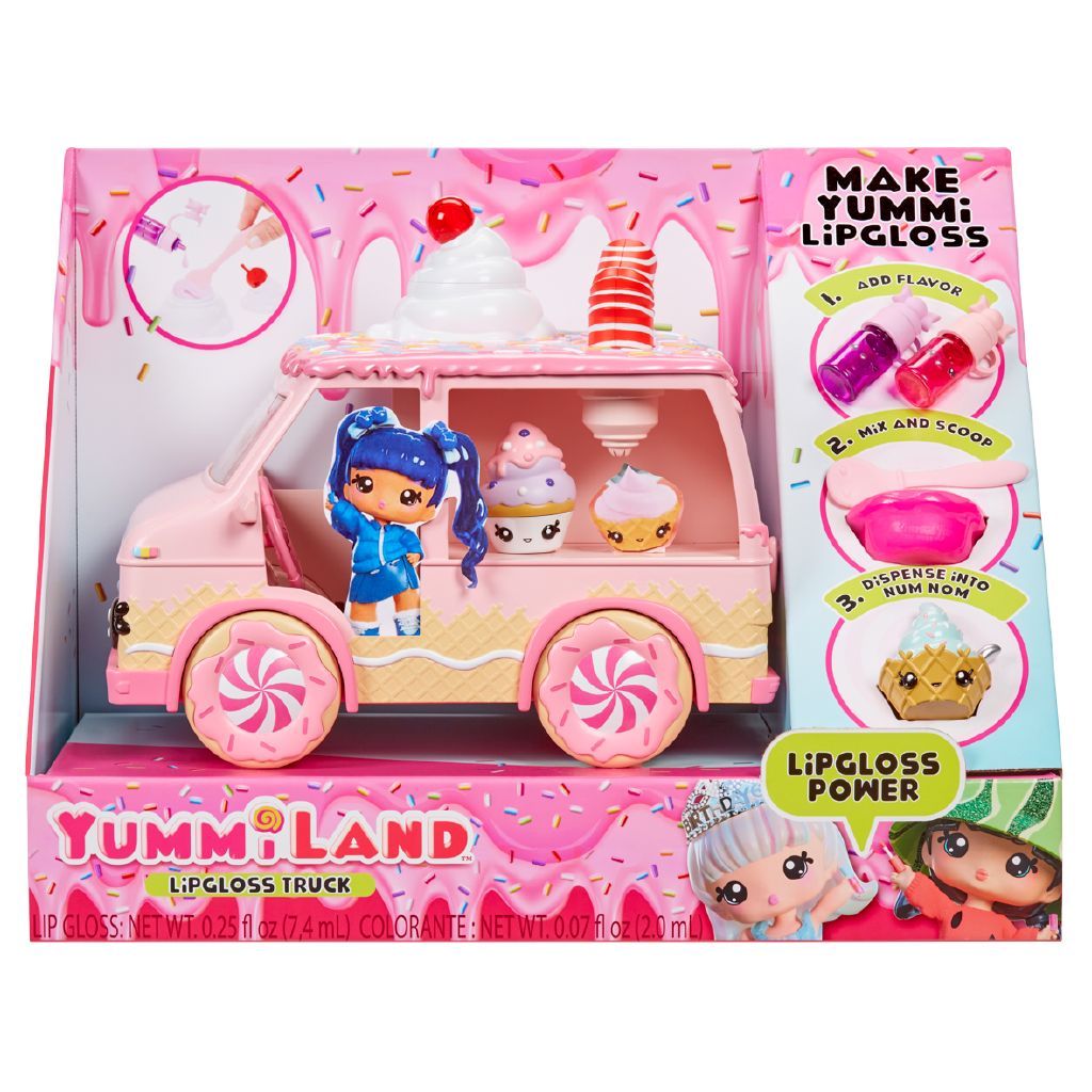 Ice Cream Truck Toy Num Nom Lip Gloss Maker Num Noms Glitter Lip