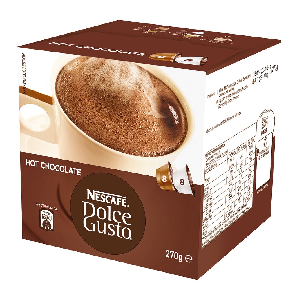 Nescafe Dolce Gusto Chocoletto 8 Pack 