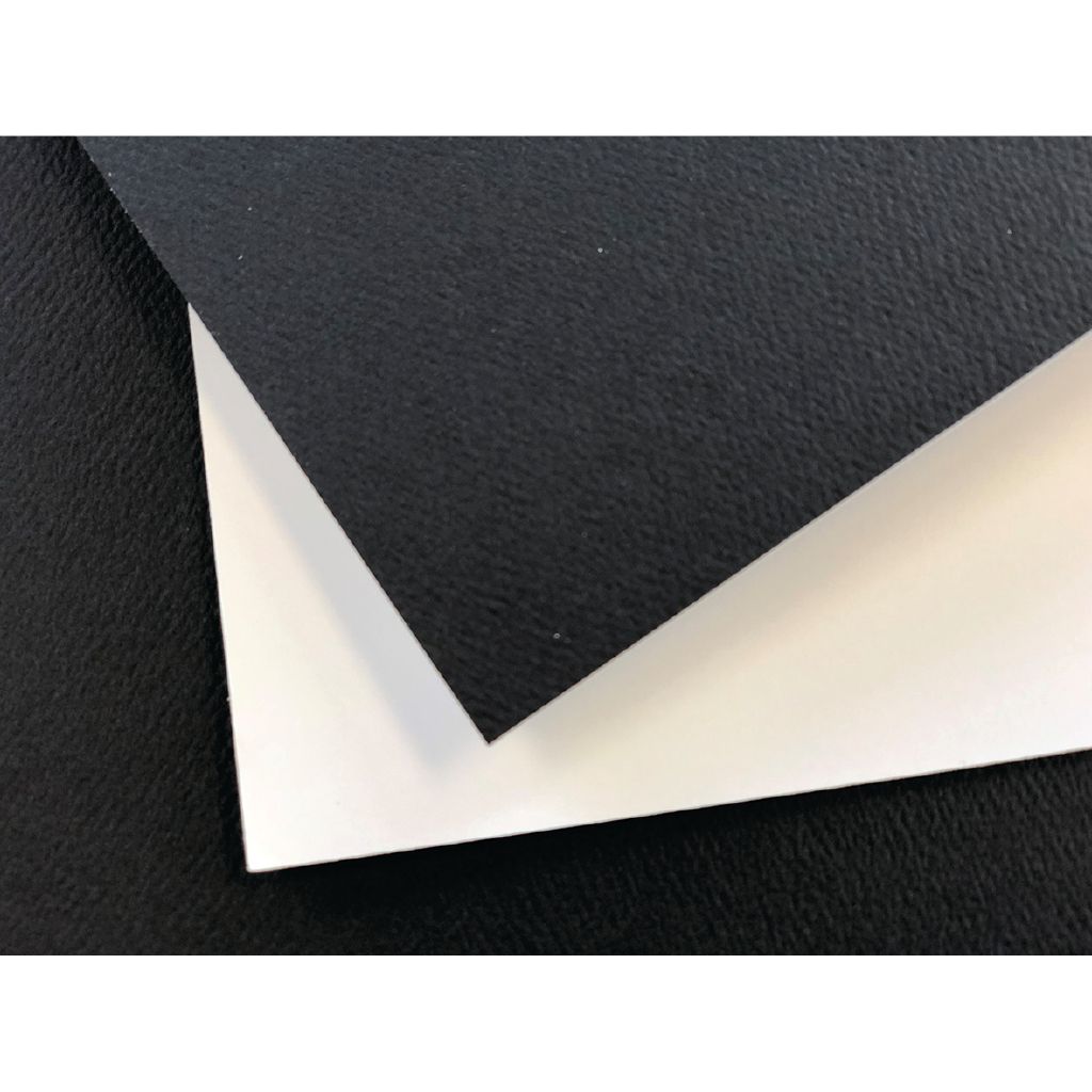 Direct Paper Display Board Black Felt/White 1400UM 40cm x 60cm The
