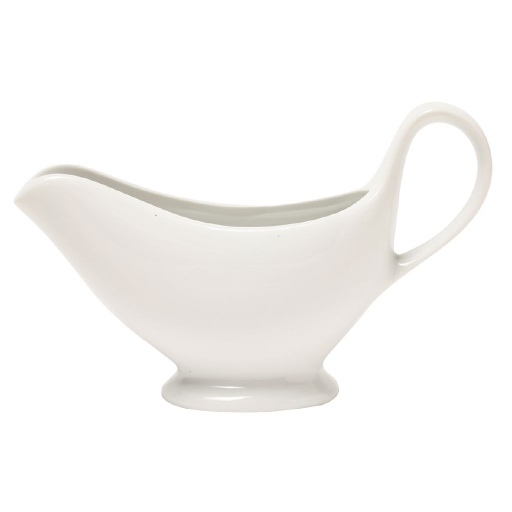 Living & Co Gravy Boat White 21cm White The Warehouse