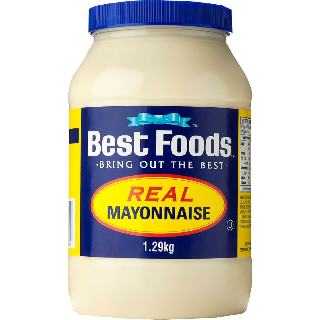 Best Foods Best Foods Real Mayonnaise 1.29kg The Warehouse