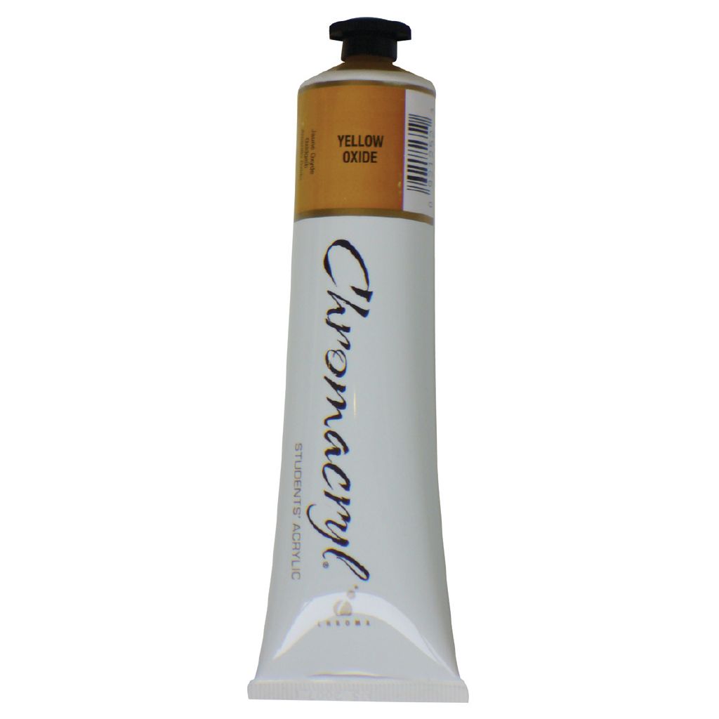 Chromacryl Acrylic Paint Yellow Oxide 75ml Yellow Mid The Warehouse