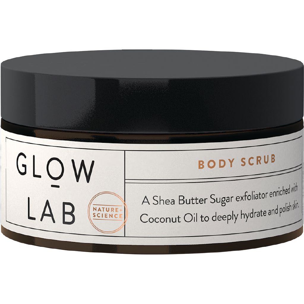 Glow Lab Body Scrub Coconut 200ml The Warehouse