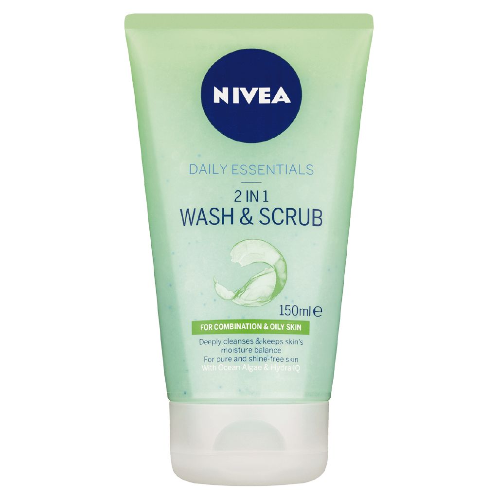nivea combination skin face wash