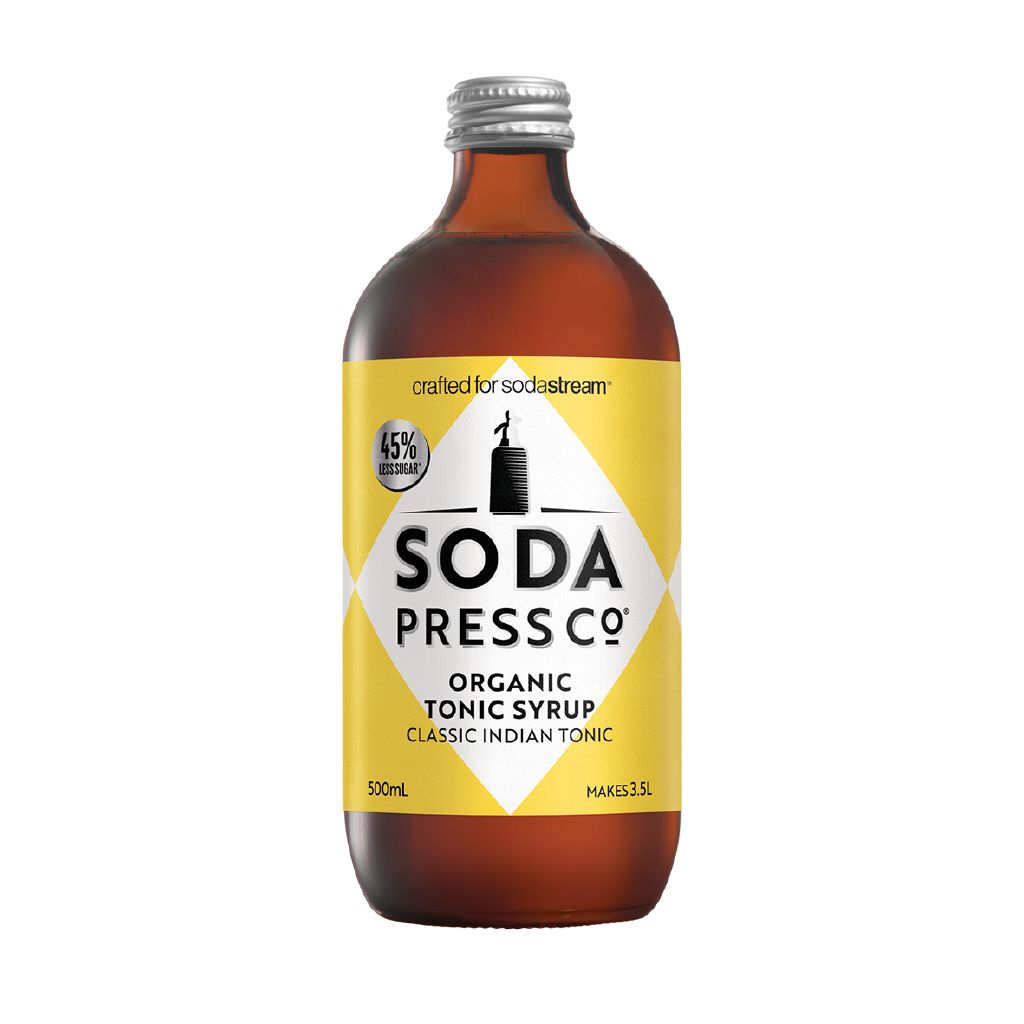 Sodastream Soda Press Classic Indian Tonic Syrup 500ml The Warehouse