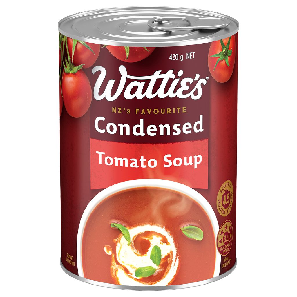 Wattie's Condensed Tomato Soup 420g The Warehouse