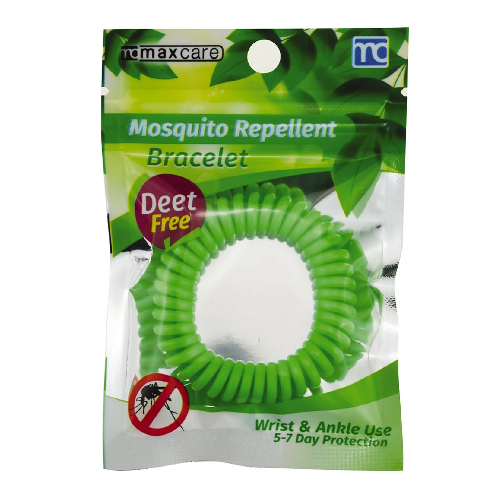 Maxcare Insect Repellent Band for Wrist or Ankle 1 Pack Assorted The