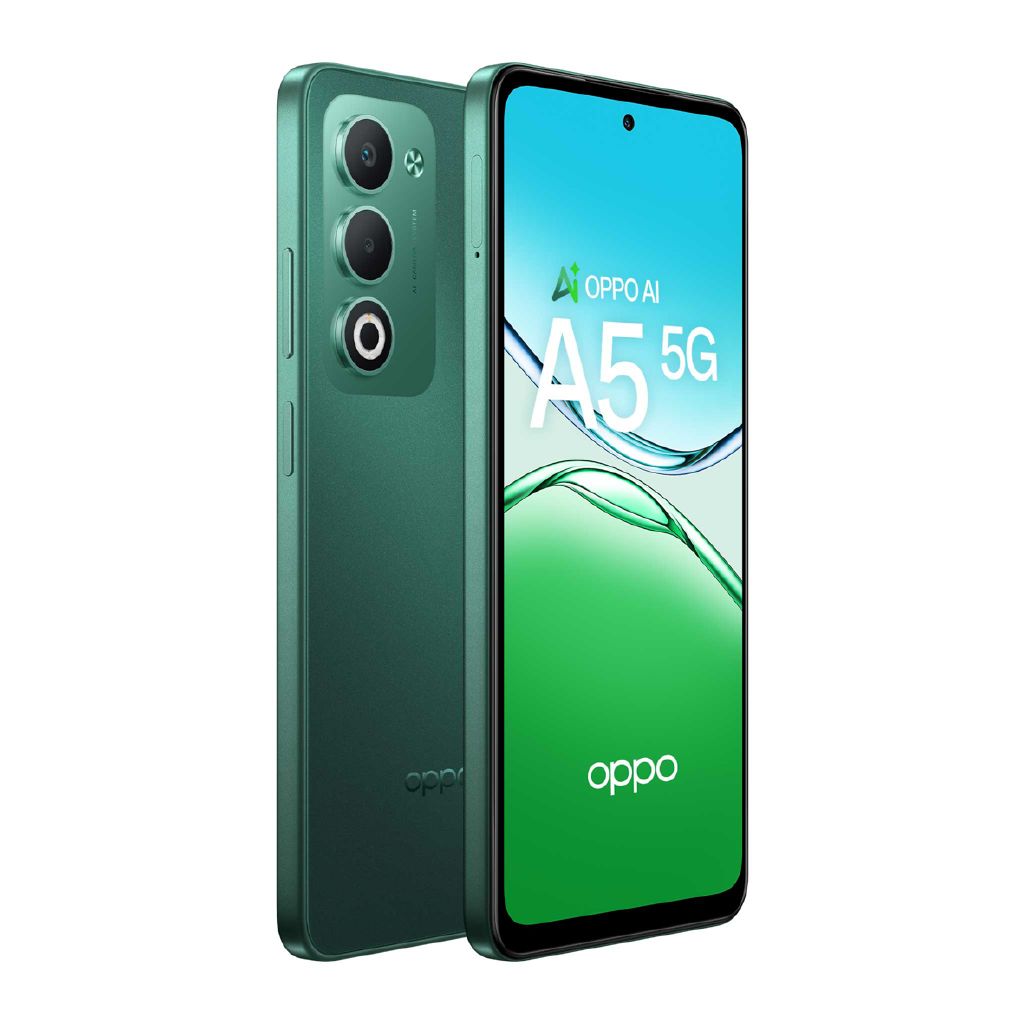 OPPO A5 5G Aurora Green Green | The Warehouse