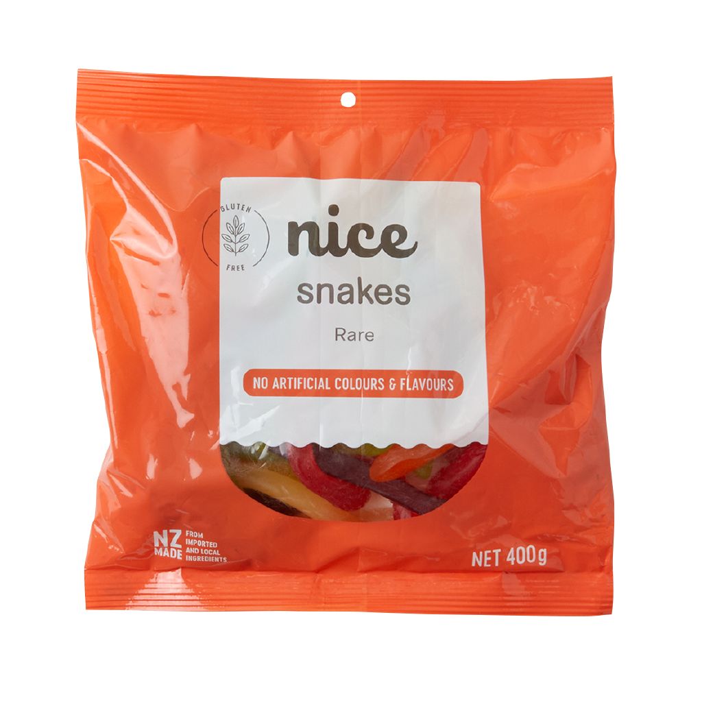 Nice Jelly Snakes 400g The Warehouse