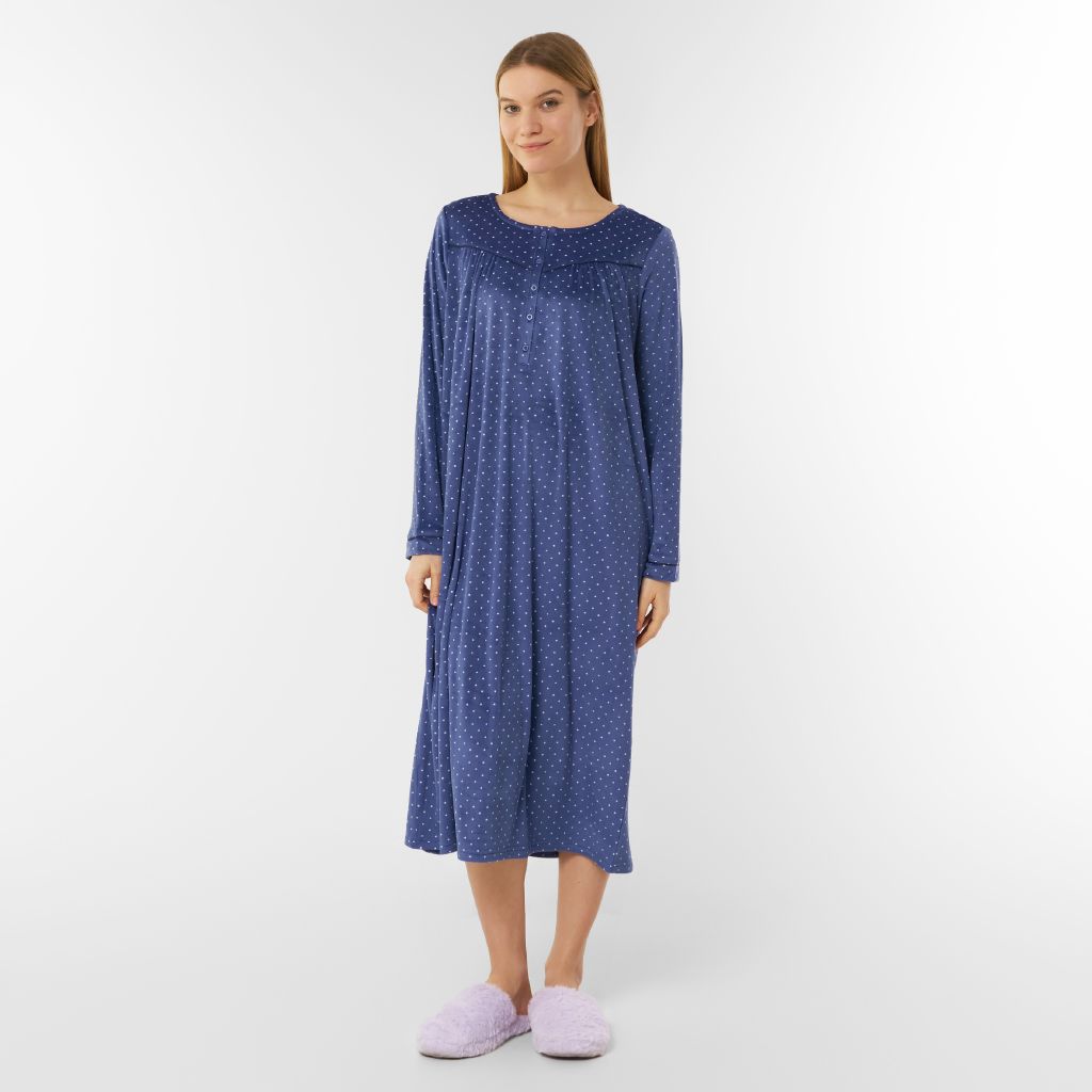 H&H Women's Mink Traditional Nightie