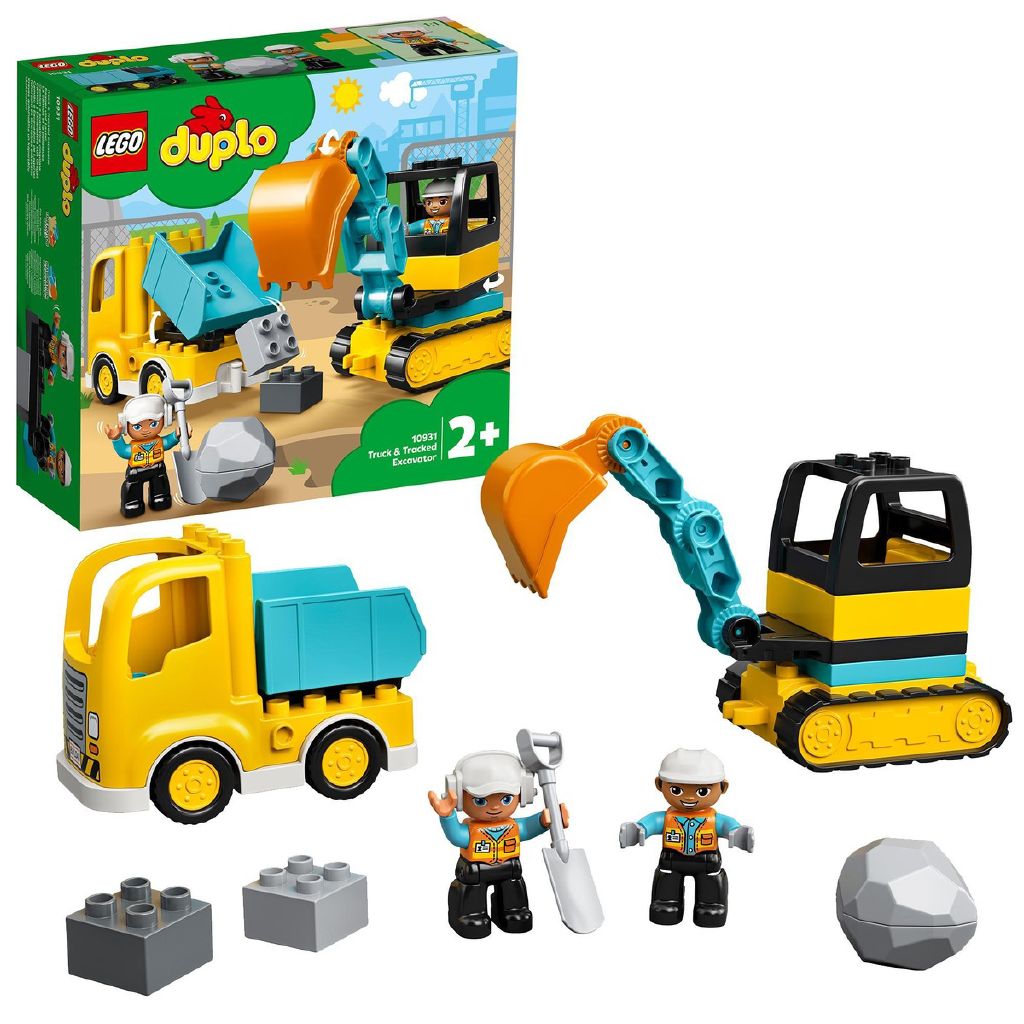 LEGO DUPLO Truck and Tracked Excavator 10931 | The Warehouse