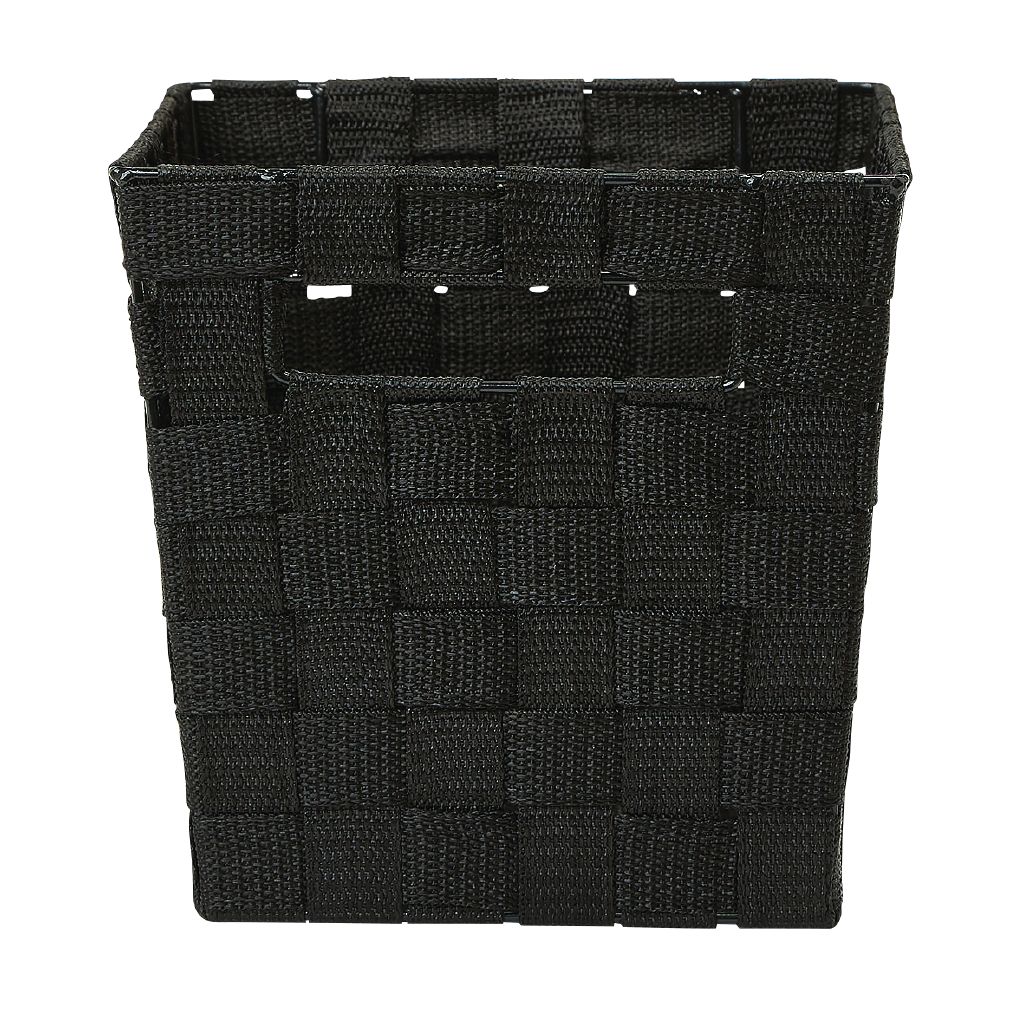 Living & Co Woven Basket Black Small Black The Warehouse
