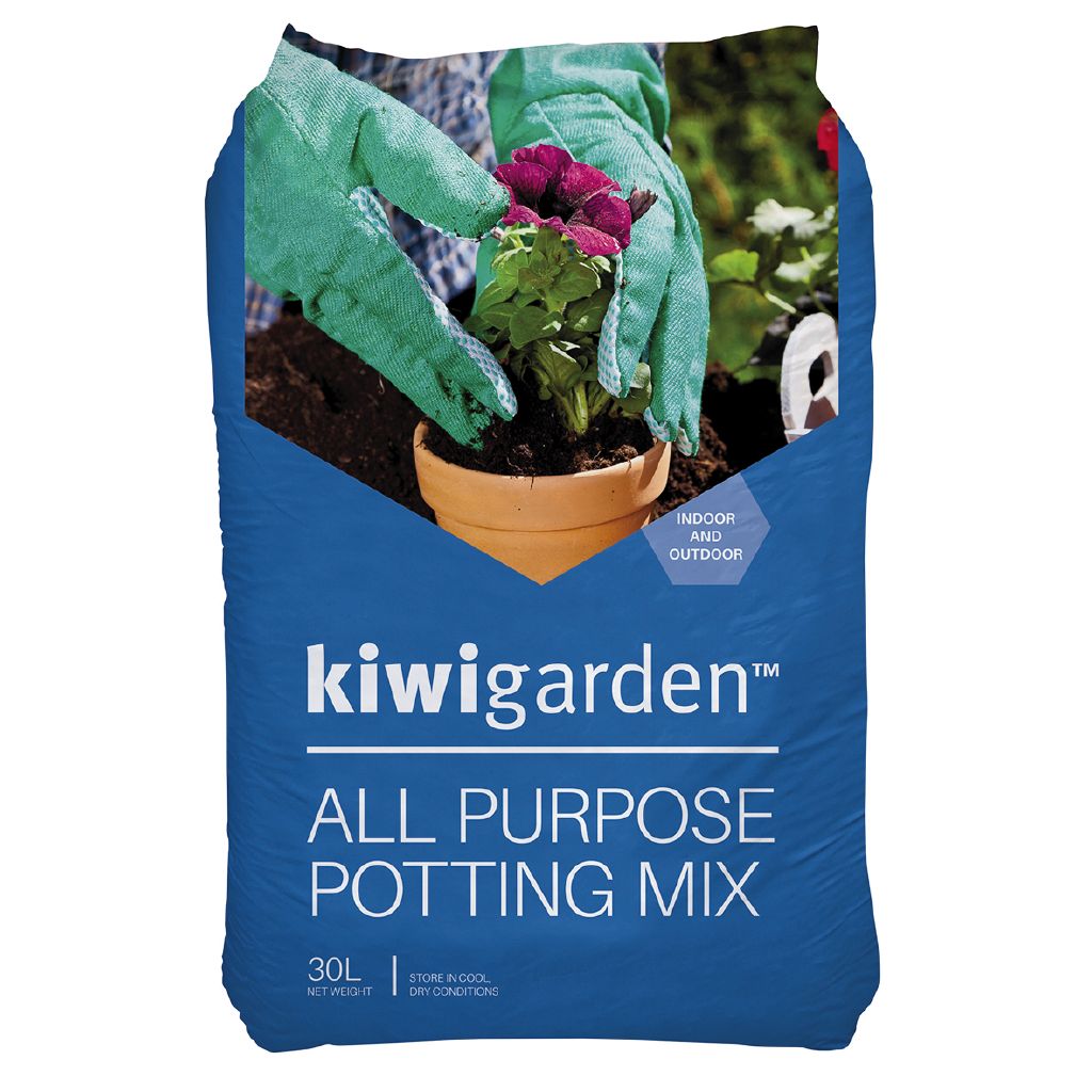 Kiwi Garden All Purpose Potting Mix 30L The Warehouse