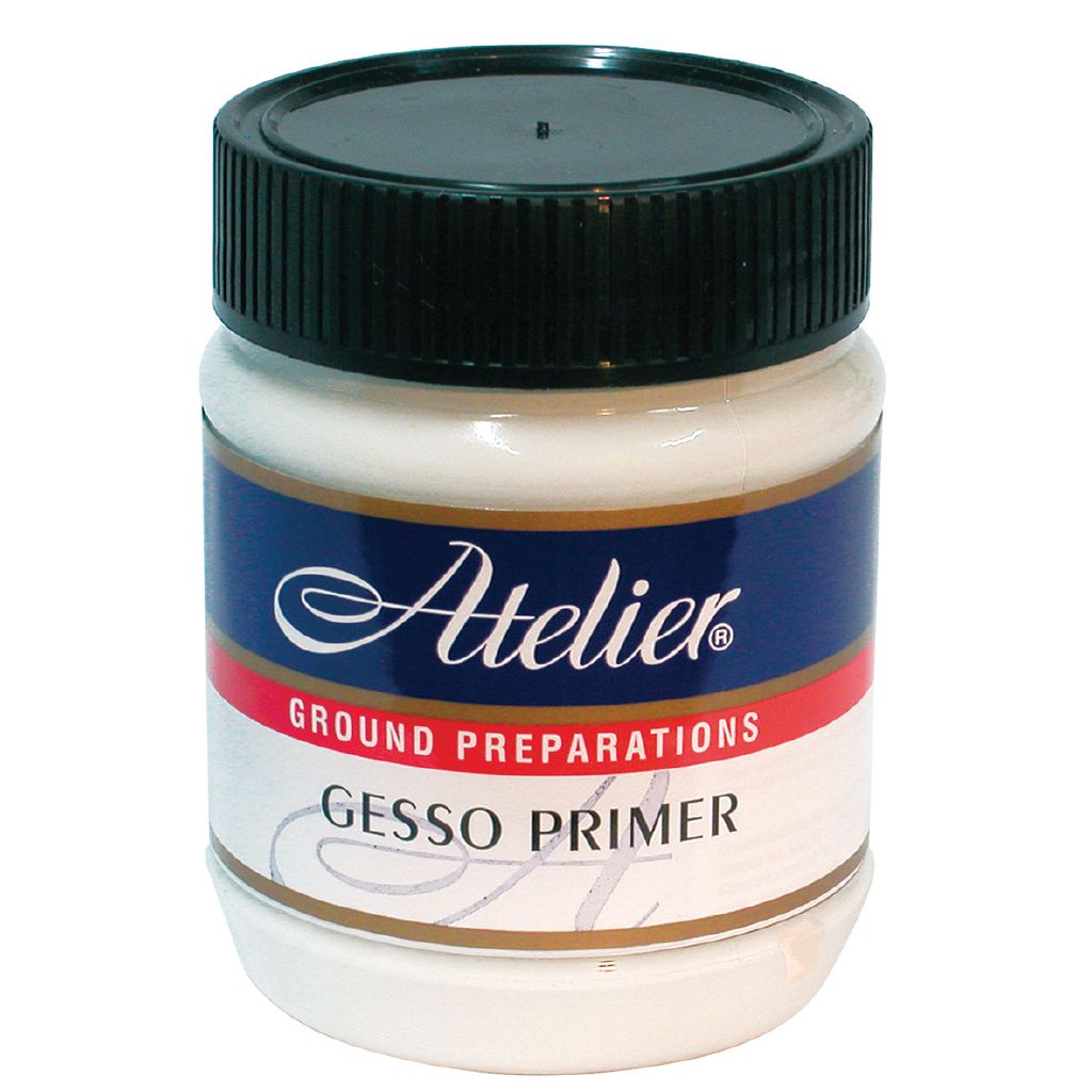 Atelier Gesso Primer 250ml White White The Warehouse