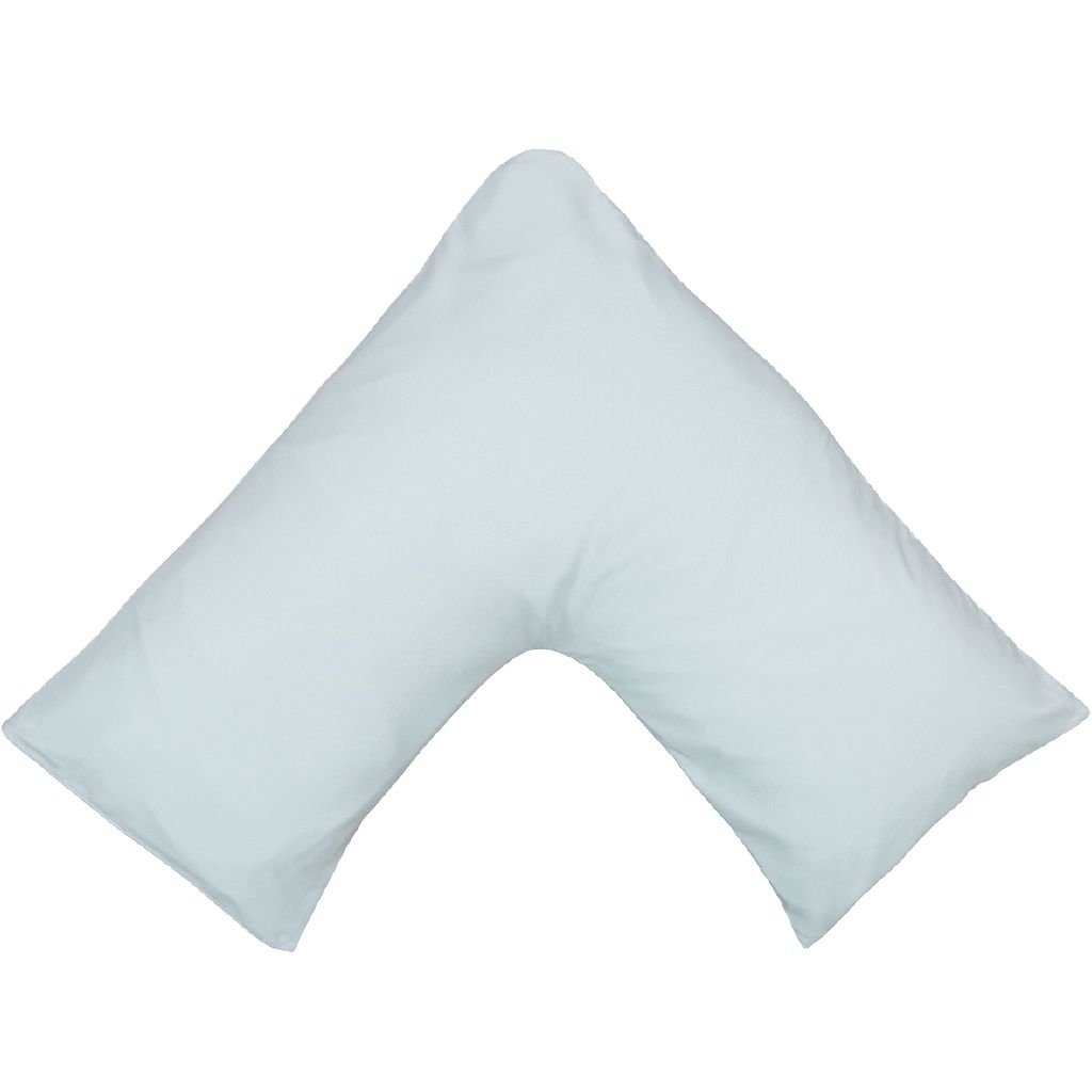 Living & Co Pillowcase Tri Microfibre 76cm Aqua The Warehouse