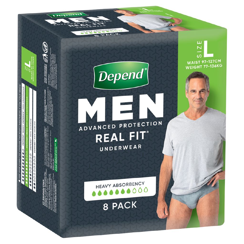 Depend Realfit Underwear for Men Large Pack The Warehouse