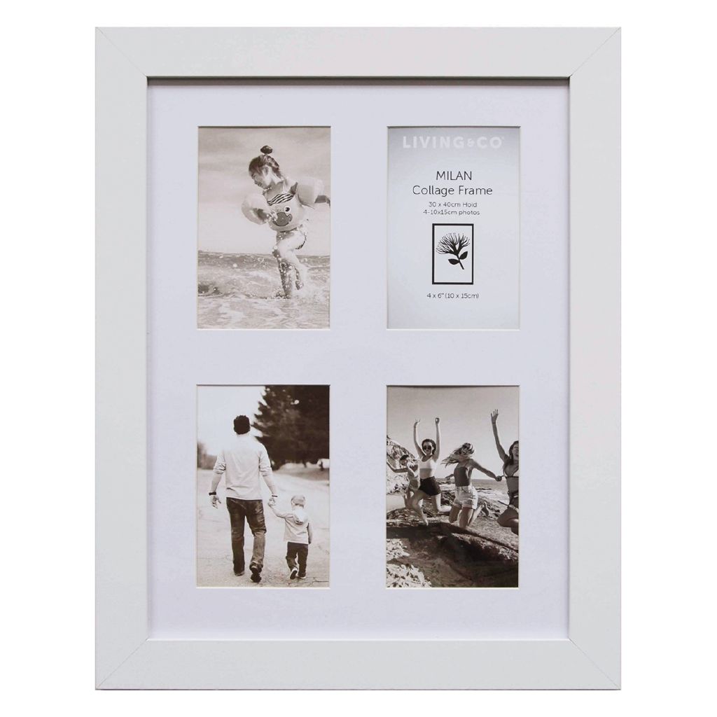 Living & Co Milan Collage Frame White The Warehouse
