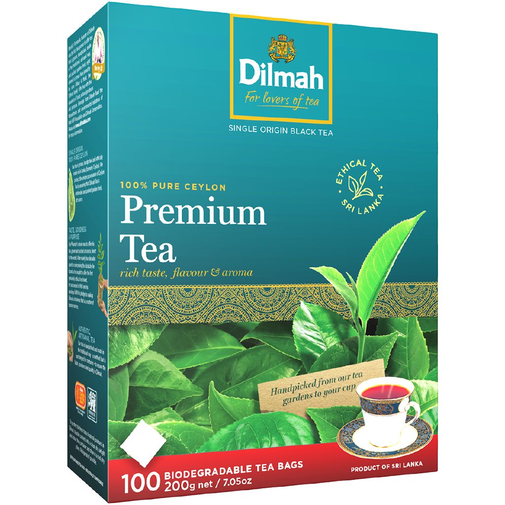 Dilmah Premium Tagless Tea Bags 100 Pack The Warehouse