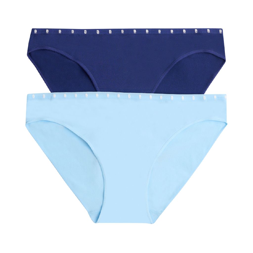B FOR BONDS Women's Seamfree Bikini Briefs 2 Pack