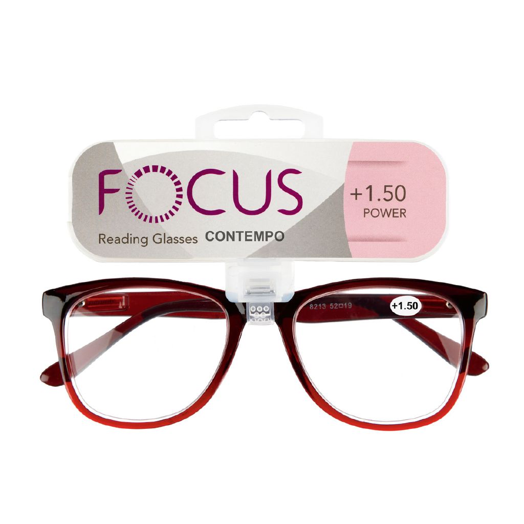 Focus Contempo 1.50 Reading Glasses The Warehouse