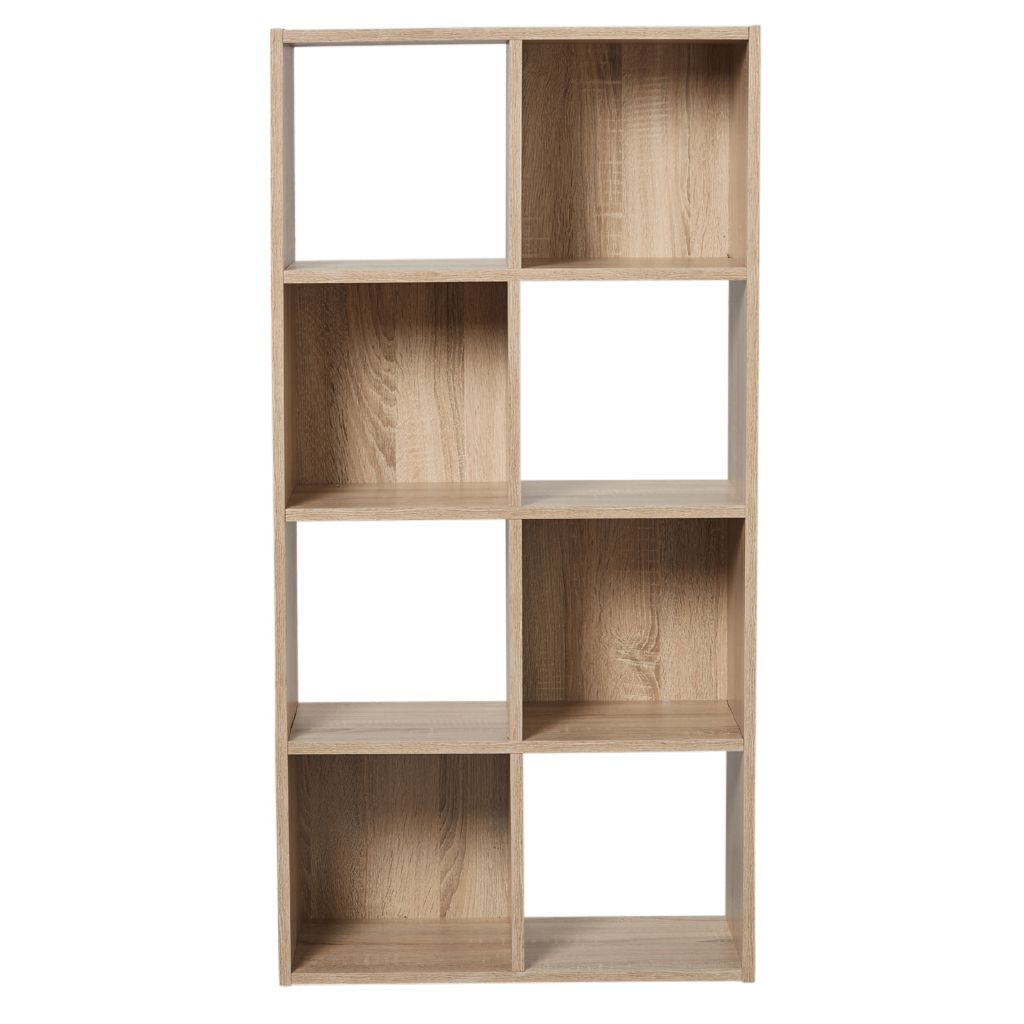 Living & Co Mason 8 Cube Oak Look The Warehouse