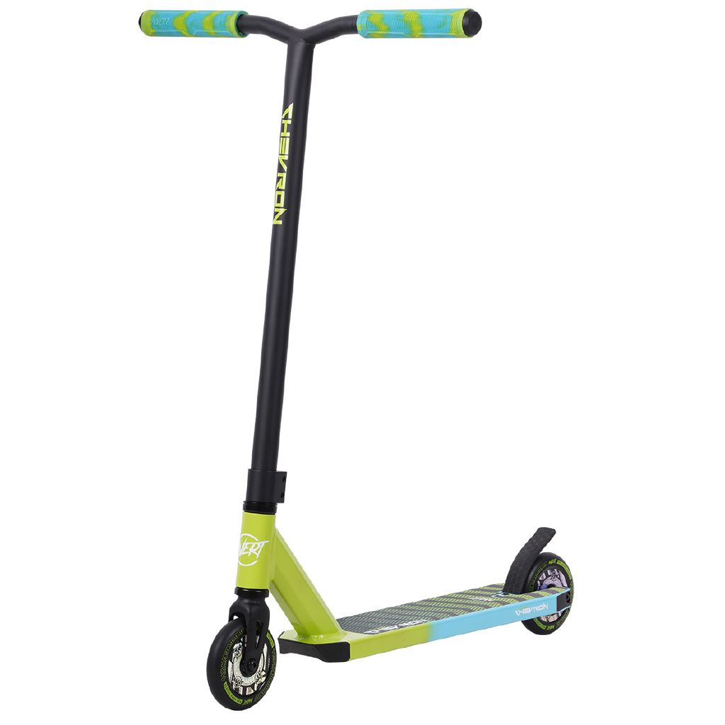 Invert FS1.5 Scooter Chevron Green & Blue The Warehouse