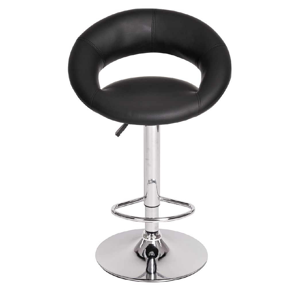 Living Co Melrose Barstool Black Black The Warehouse