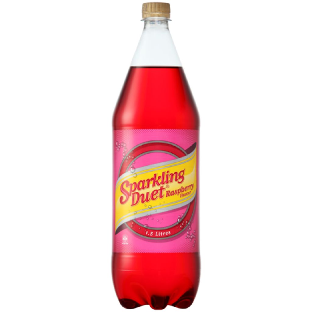 Sparkling Raspberry Hartz Schweppes Sparkling Duet Raspberry 1.5L | The Warehouse