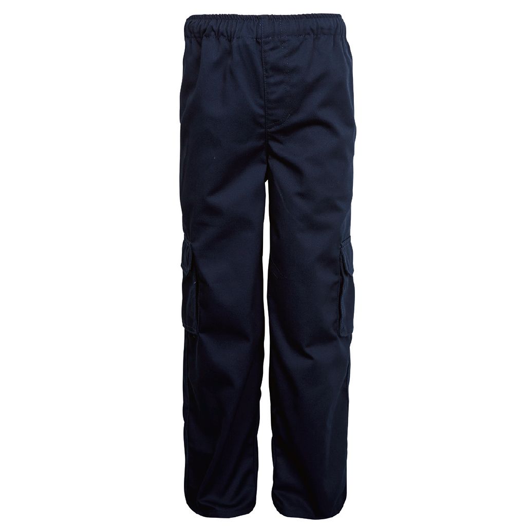 Schooltex Drill Cargo Pocket Pants Navy 