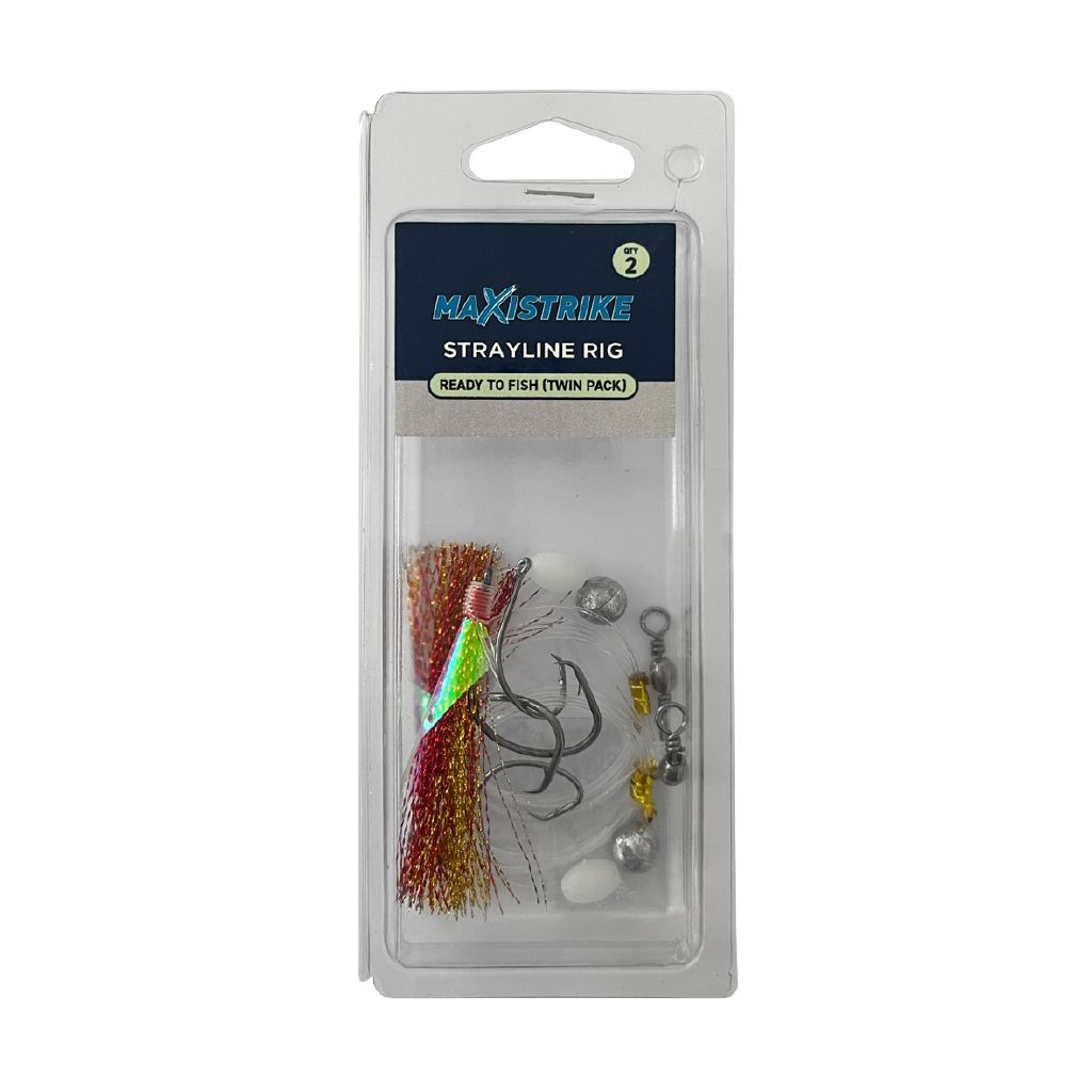 Maxistrike Strayline Rigs Ready to Fish Twin Pack | The Warehouse