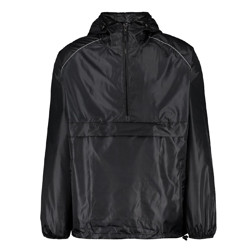 Rivet Anorak in a Bag Black The Warehouse