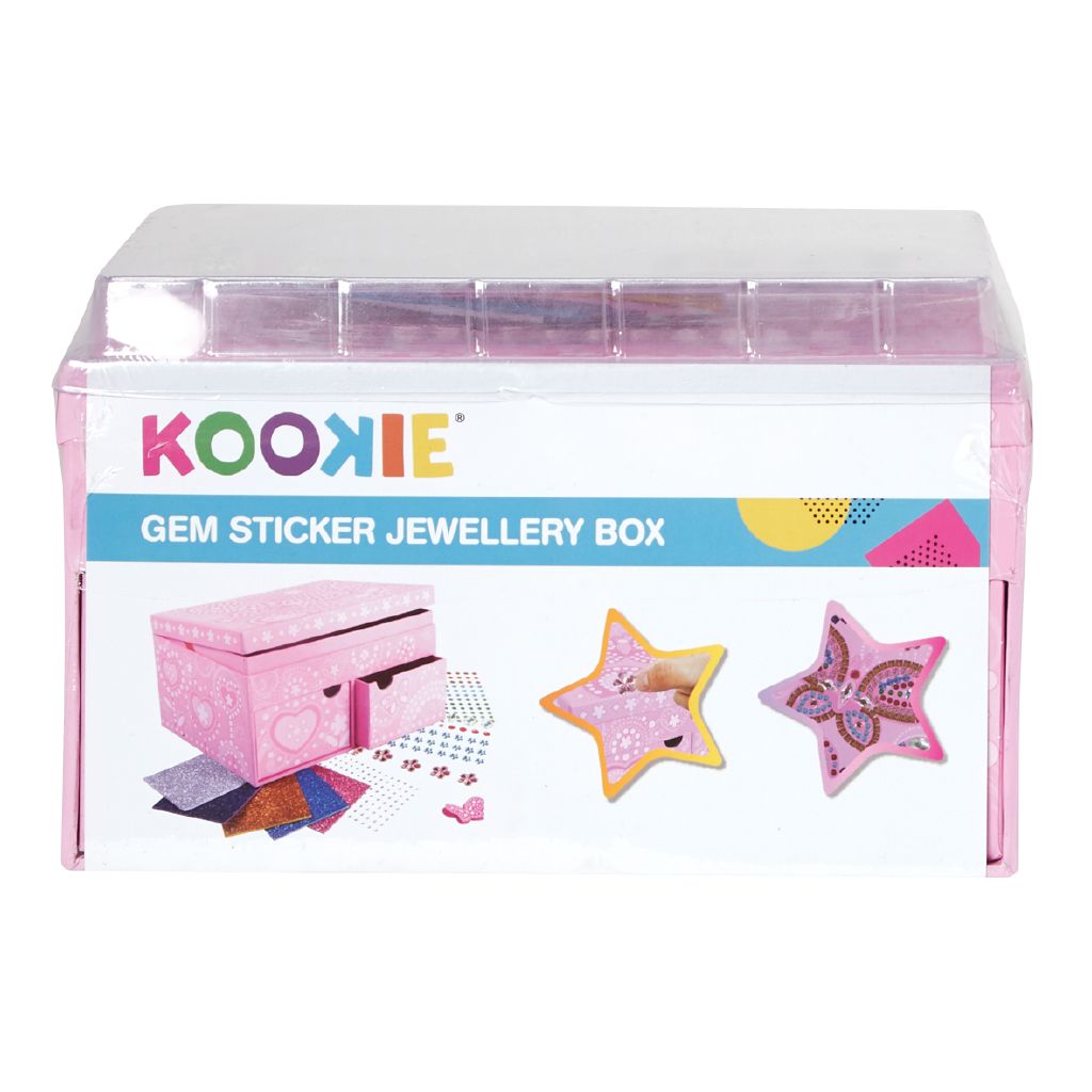 Kookie Gem Sticker Jewellery Box The Warehouse