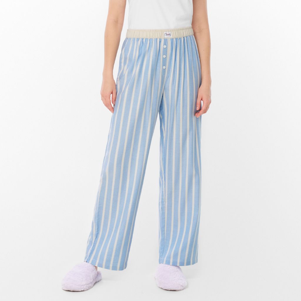 H&H Women's Boyfriend Flanelette Sleep Pants