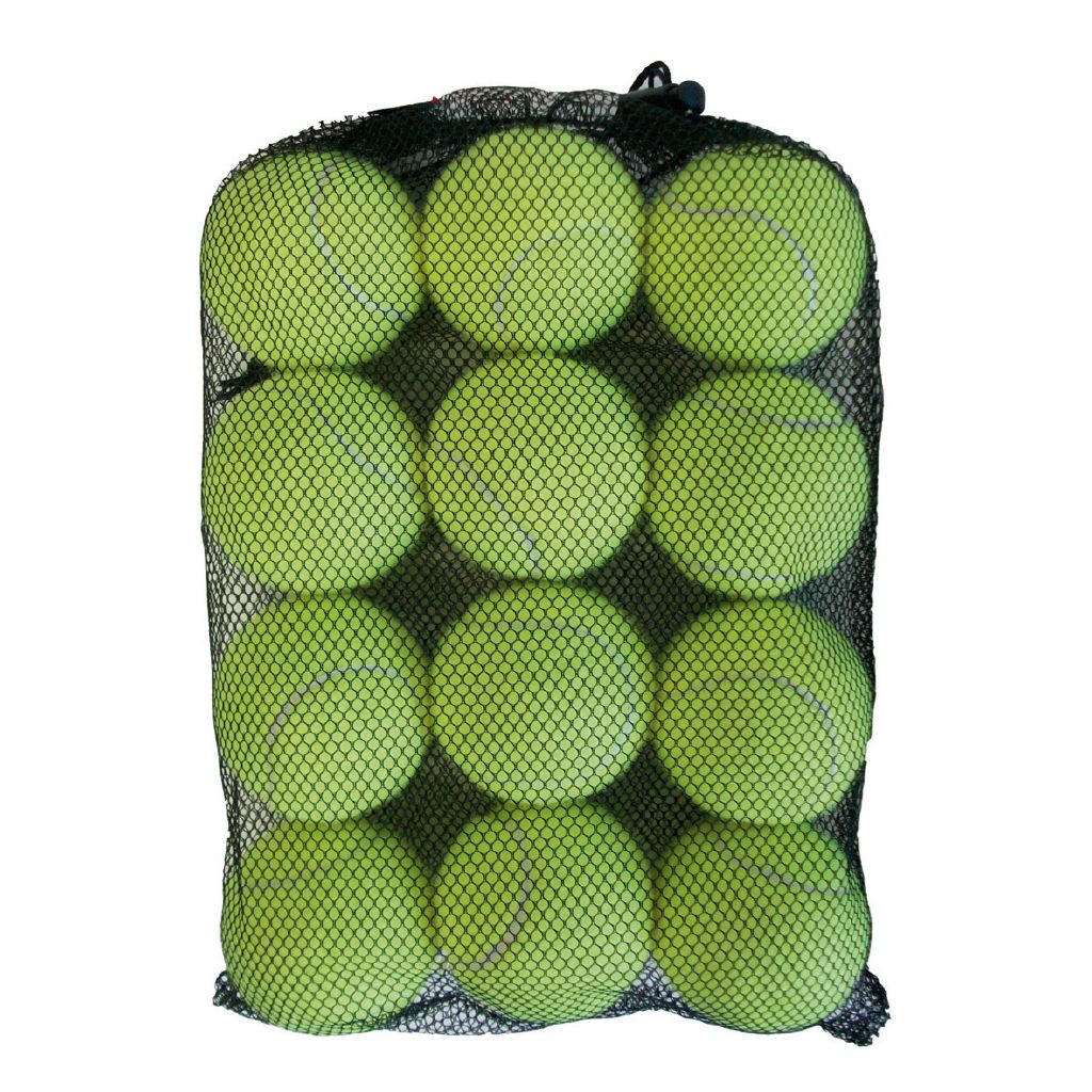 Active Intent Sports Tennis Ball Mesh Bag 12 Pack The Warehouse