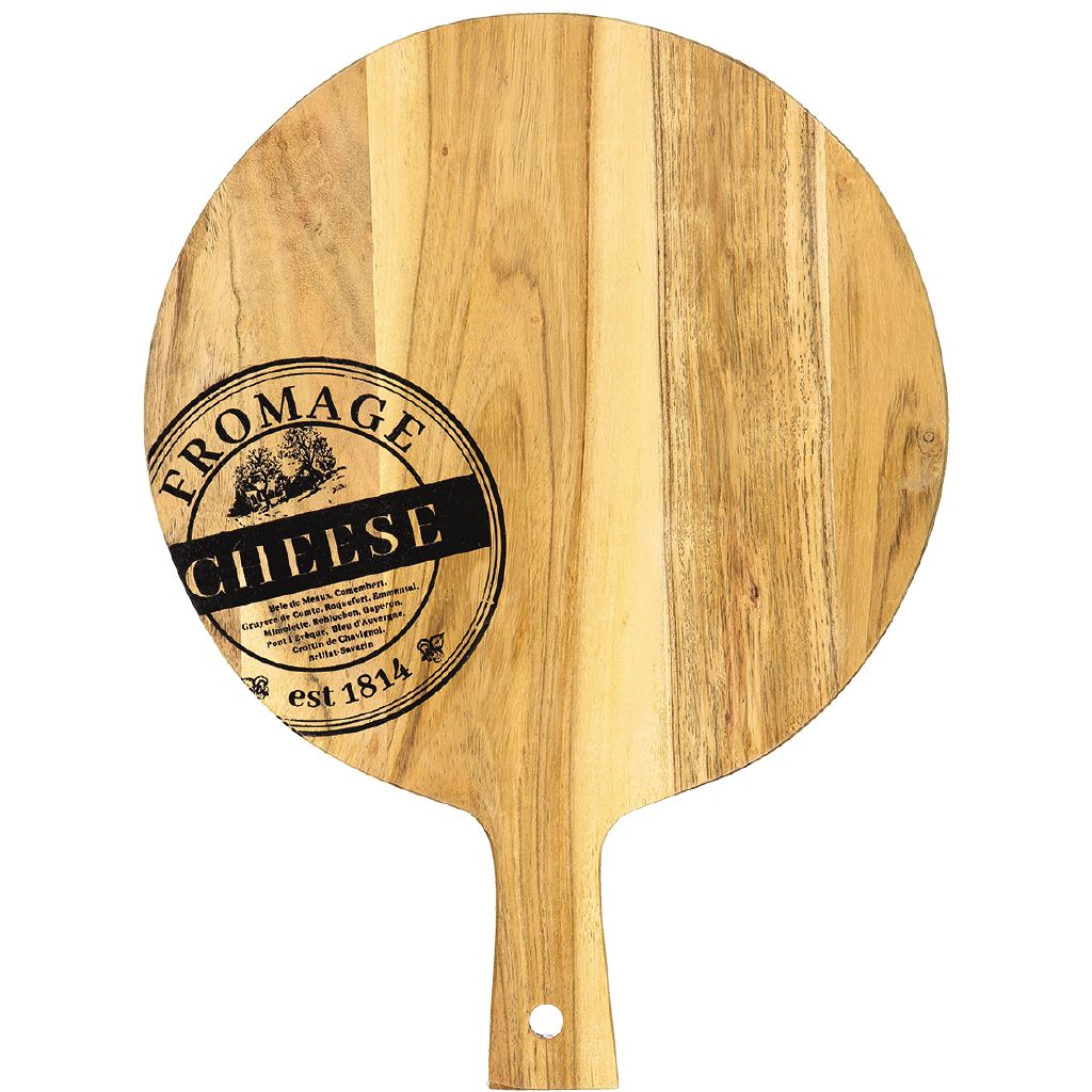 Living & Co Printed Paddle Board Round 40cm x 30cm The Warehouse