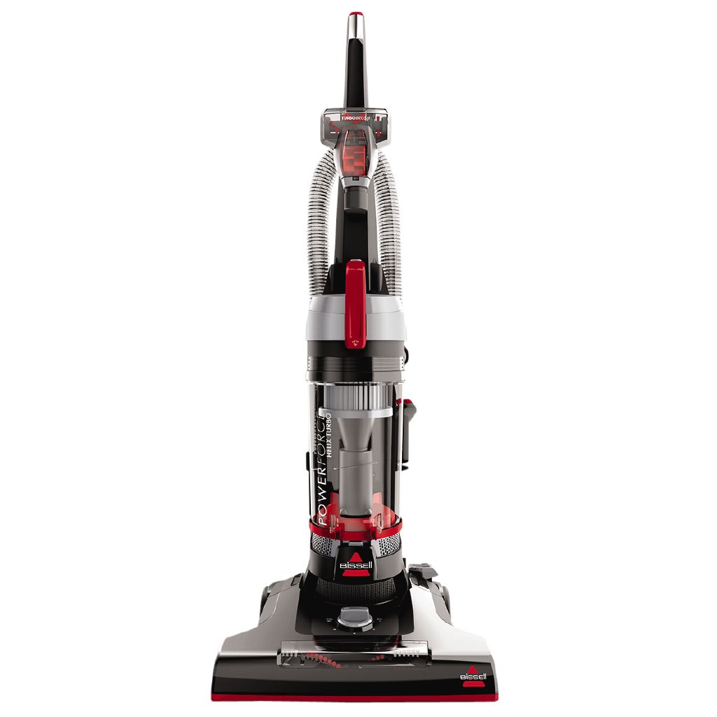 Bissell PowerForce Helix Turbo Upright Vacuum Black/Red The Warehouse