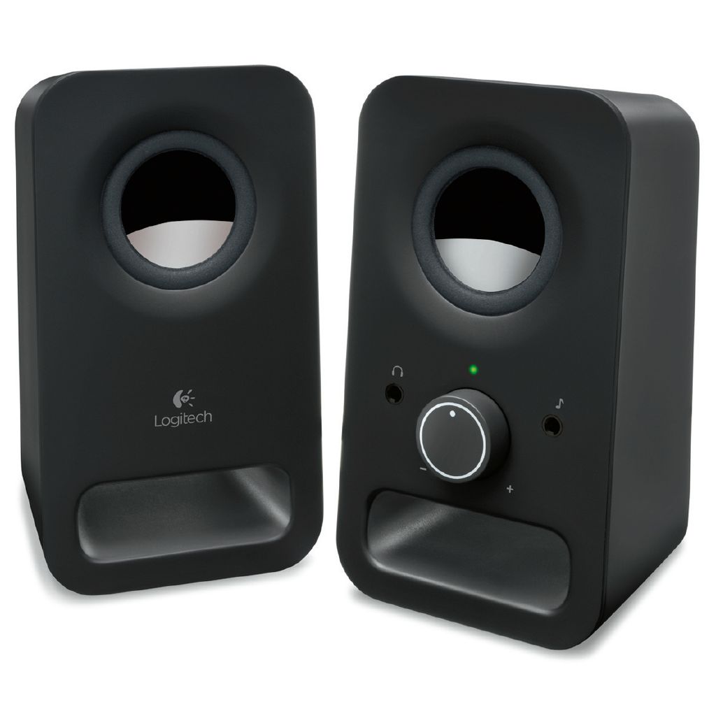 Logitech Z150 Multimedia Speakers Midnight Black Black | The Warehouse