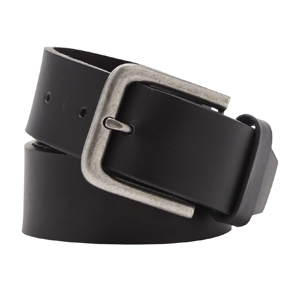 H&H Men's Jeans Belt Black The Warehouse